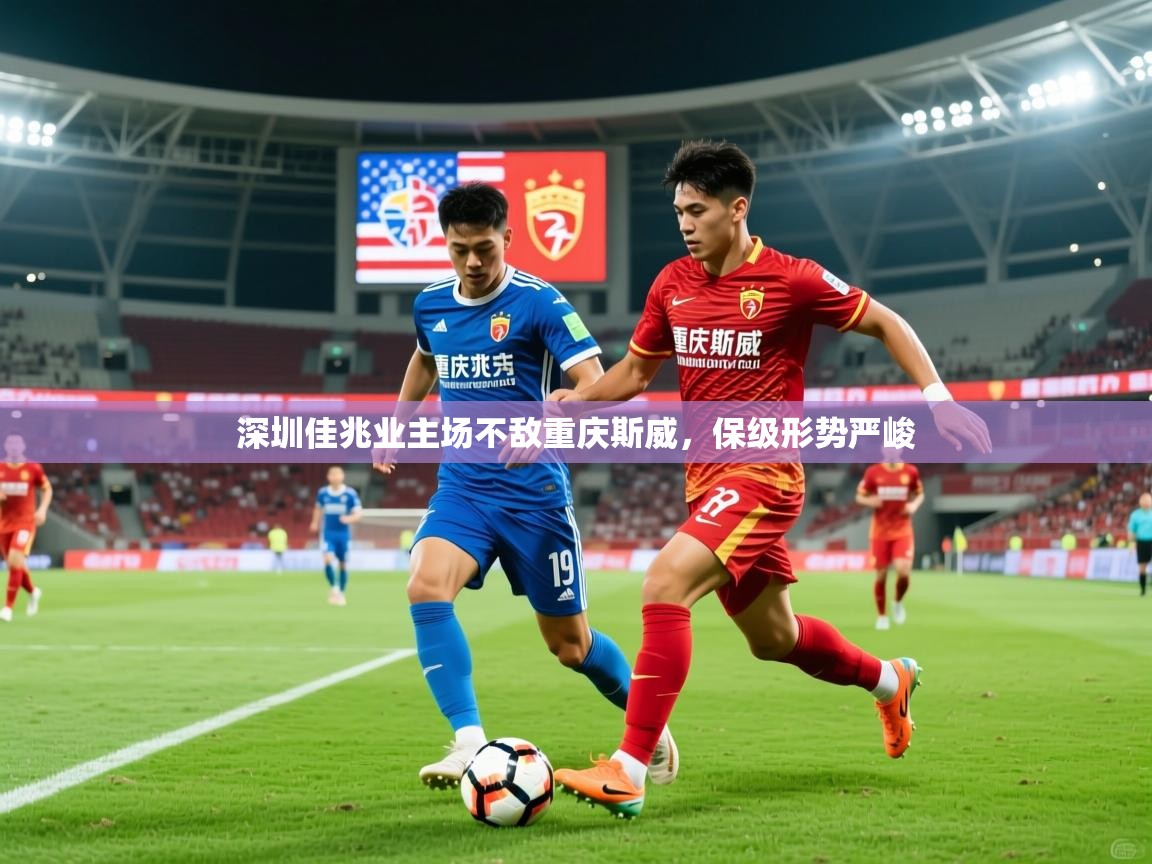 2025九游娱乐app是不莱梅的赞助商深圳佳兆业主场不敌重庆斯威，保级形势严峻